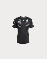 adidas MERCEDES - AMG PETRONAS FORMULA ONE TEAM DRIVER JERSEY -   Black / White